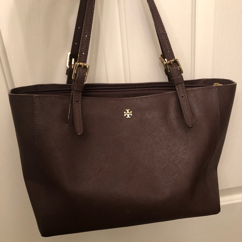 Pre-loved Tory Burch York Buckle Small Tote
